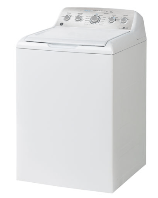 ge 4.9 cu.ft white top load washer