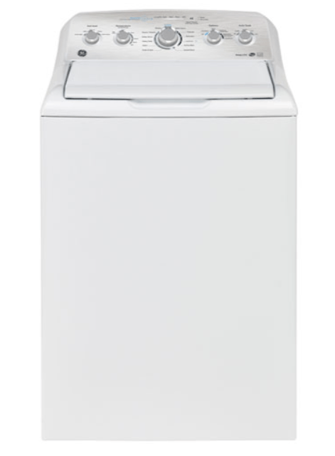 ge 4.9 cu.ft white top load washer