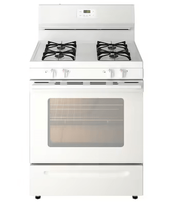 LAGAN Range with gas cooktop, white - IKEA 304.583.568