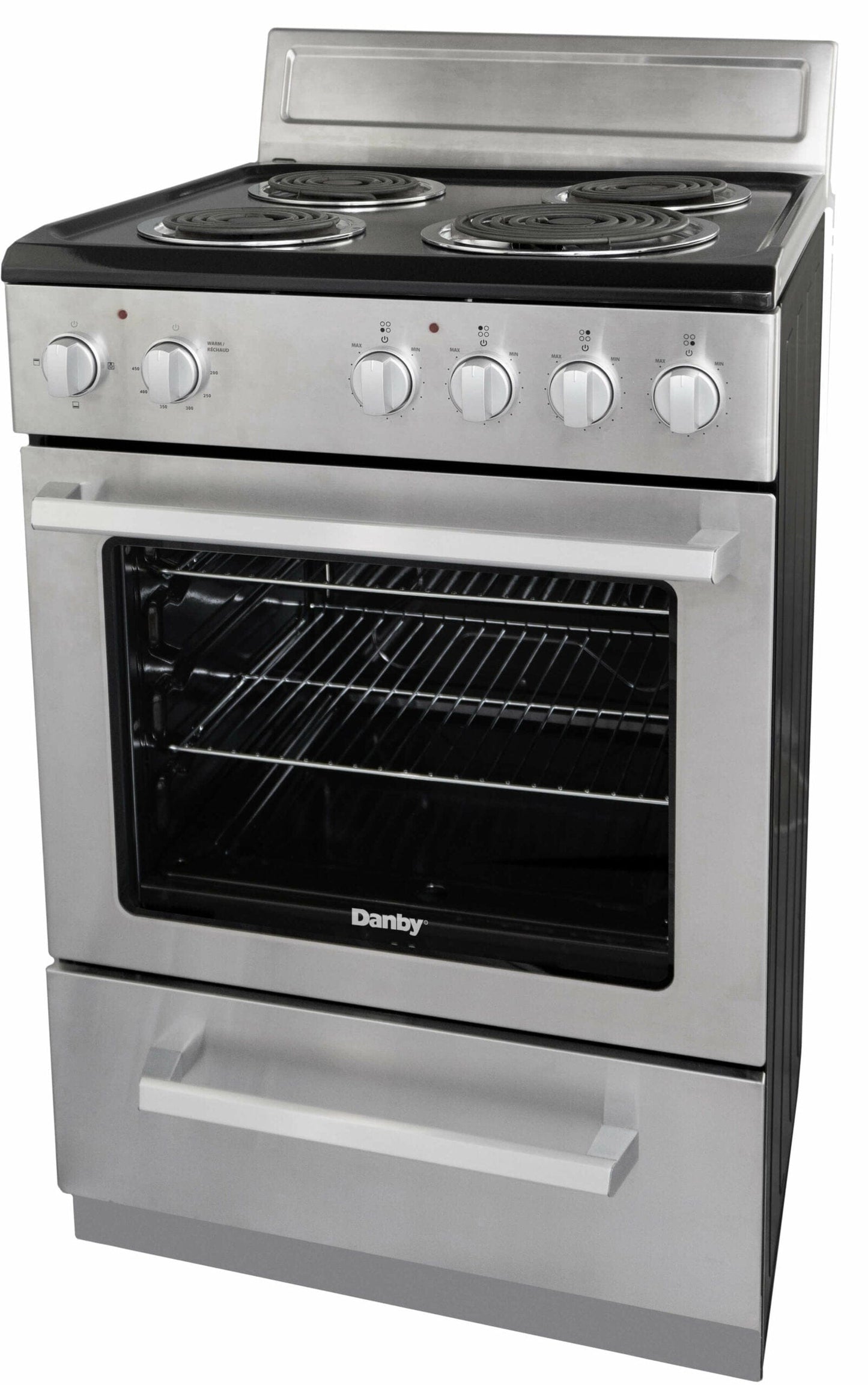 DANBY COIL STOVE 24" STAINLESS-STEEL  - DERM240BSSC