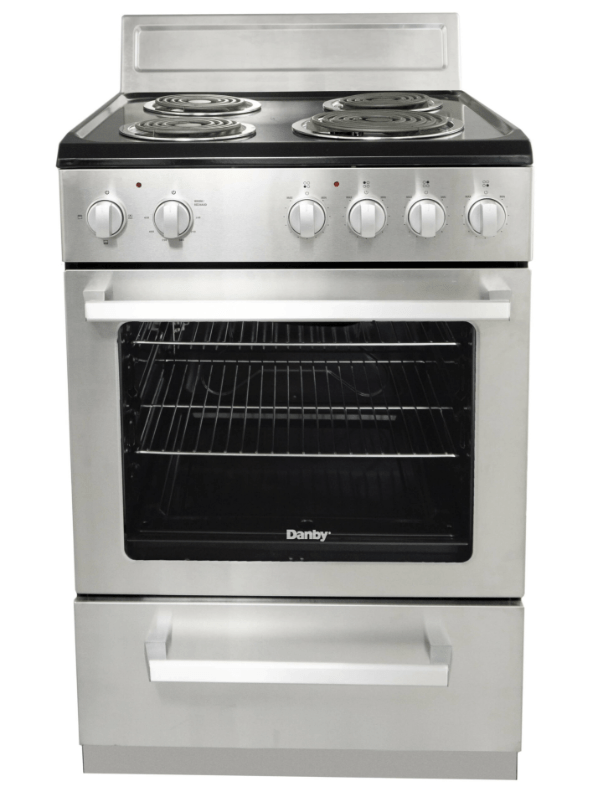 DANBY COIL STOVE 24" STAINLESS-STEEL  - DERM240BSSC