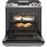 GE JCGSS66SELSS Gas Range, 30 inch Exterior Width, 4 Burners, 5.4 cu. ft. Capacity, Storage Drawer, 1 Ovens, Stainless Steel colour