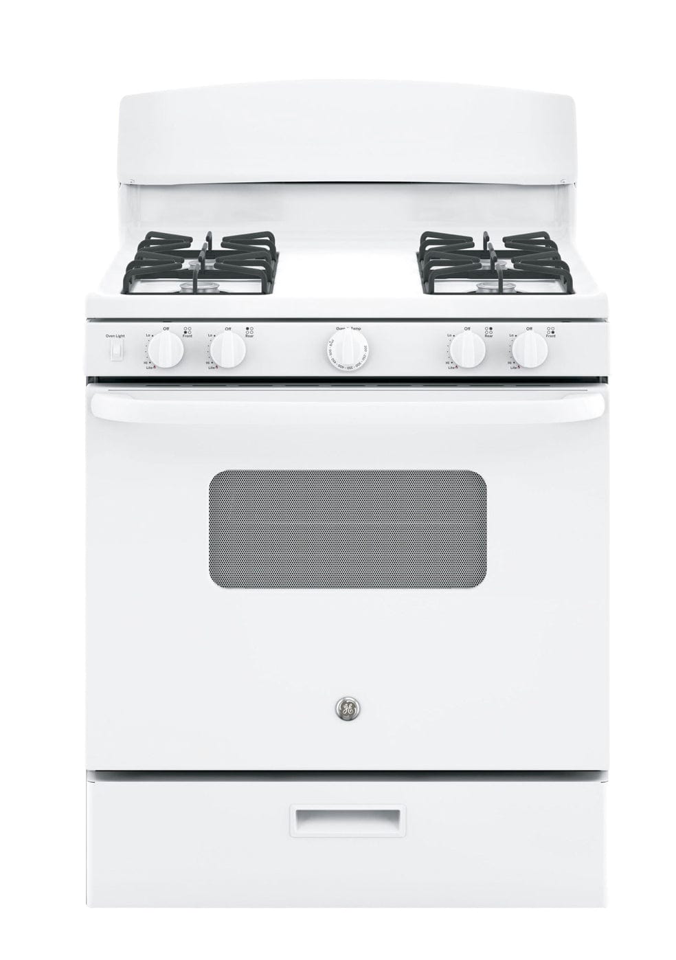 GE Profile 30" 4.8 Cu. Ft. Free-Standing Gas Range with Broiler Drawer (JCGBS10DEMWW) - White