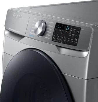 Samsung WF45B6300AP - WF45B6300AP/US Front Load Washer, 27" Width, ENERGY STAR Certified, 5.2 cu. ft. Capacity, Steam Clean, 12 Wash Cycles, 5 Temperature Settings, Stackable, 1200 RPM Washer Spin Speed, Water Heater, Wifi Enabled, Grey colour